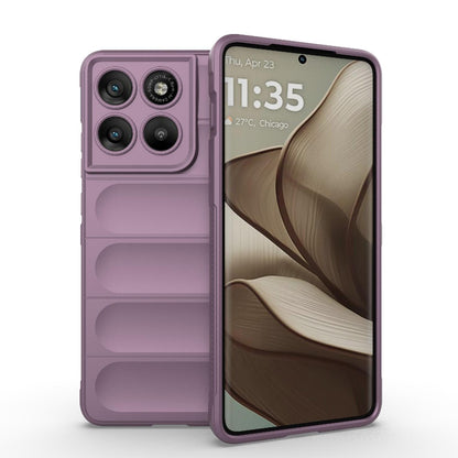 Motorola Edge 70 5G Magic Shield TPU + Flannel Protective Phone Case Cover, Shockproof Scratch Resistant