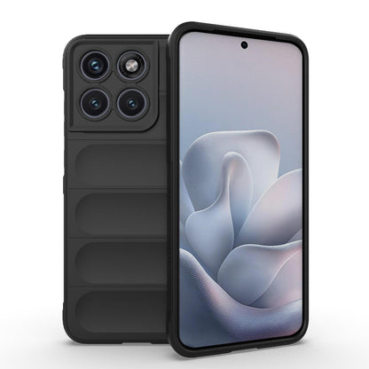 Motorola Edge 70 Fusion 5G Magic Shield TPU + Flannel Protective Phone Case Cover, Shockproof Scratch Resistant
