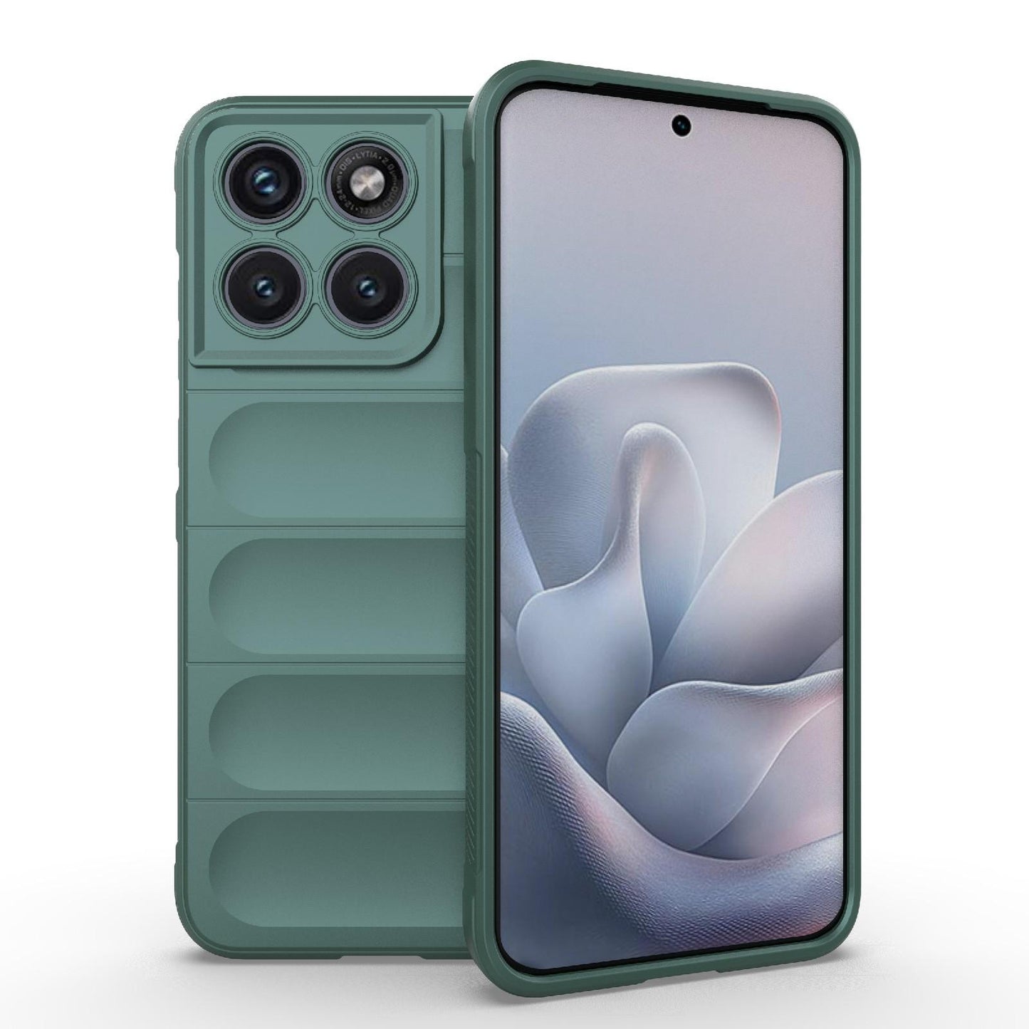 Motorola Edge 70 Fusion 5G Magic Shield TPU + Flannel Protective Phone Case Cover, Shockproof Scratch Resistant
