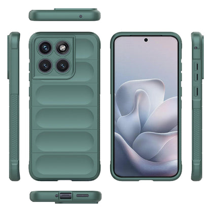 Motorola Edge 70 Fusion 5G Magic Shield TPU + Flannel Protective Phone Case Cover, Shockproof Scratch Resistant