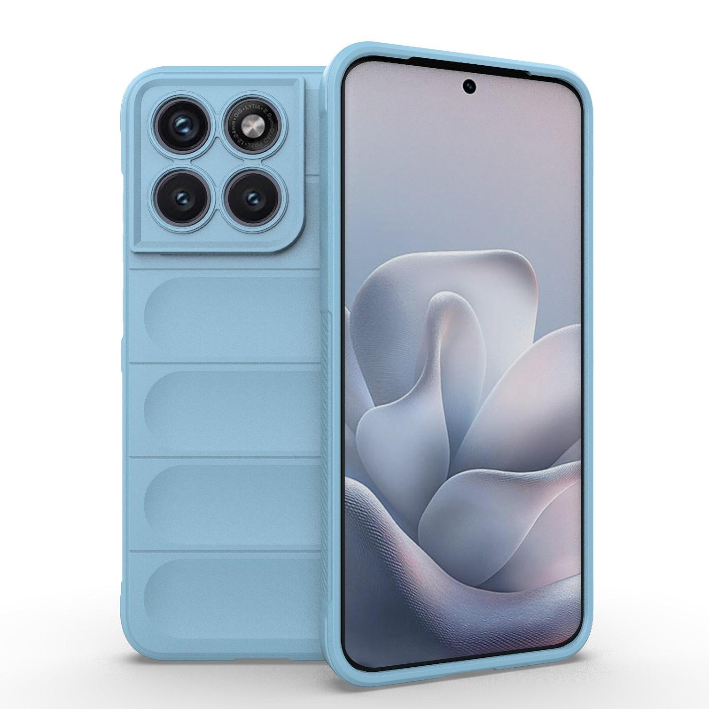 Motorola Edge 70 Fusion 5G Magic Shield TPU + Flannel Protective Phone Case Cover, Shockproof Scratch Resistant