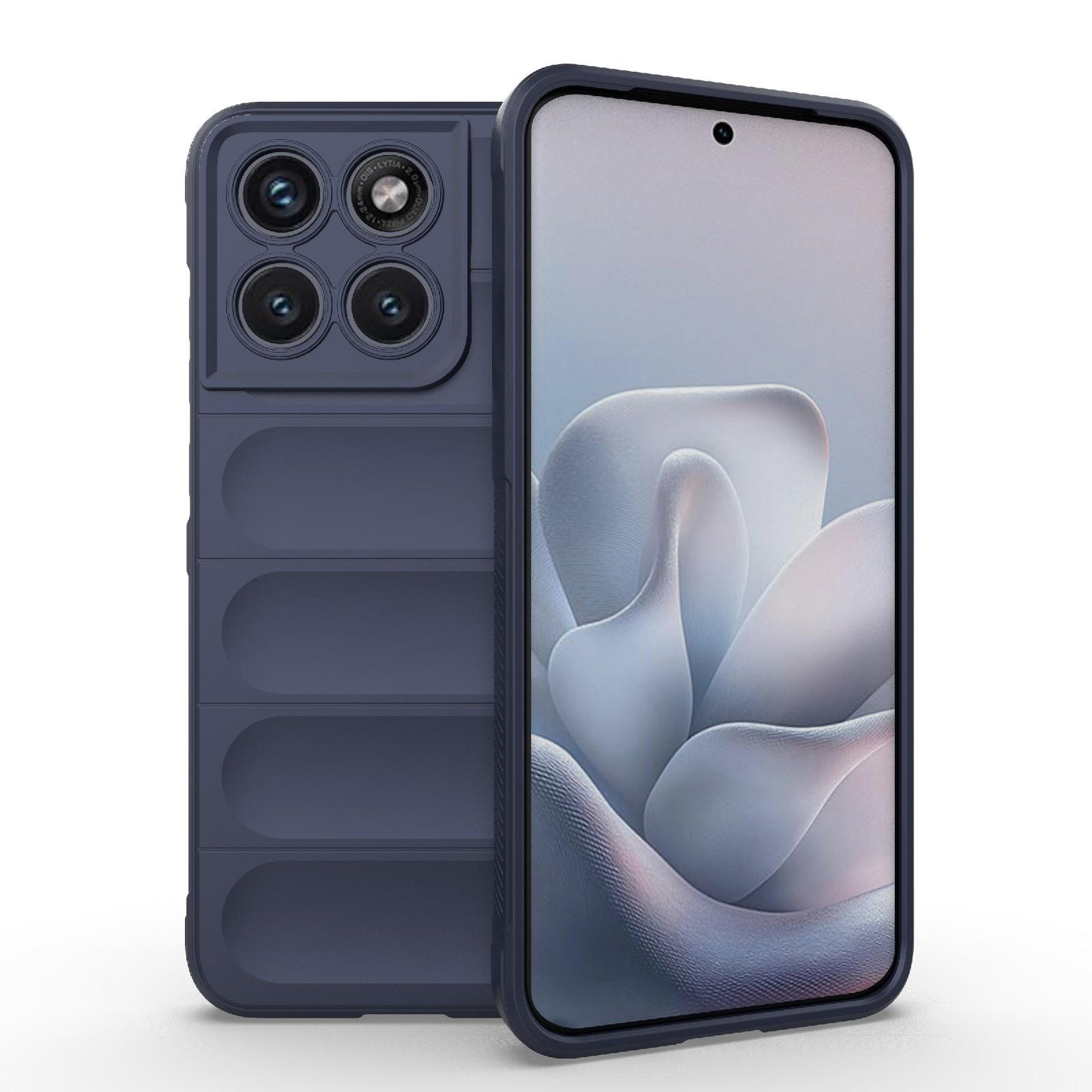 Motorola Edge 70 Fusion 5G Magic Shield TPU + Flannel Protective Phone Case Cover, Shockproof Scratch Resistant
