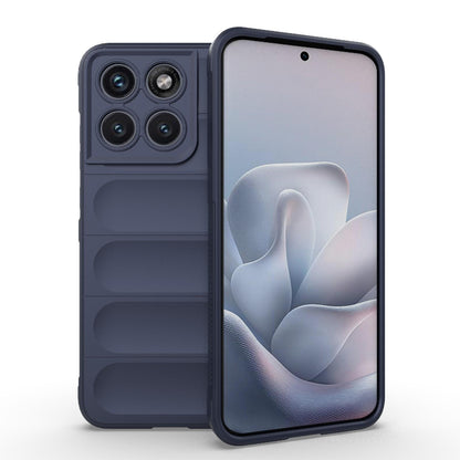 Motorola Edge 70 Fusion 5G Magic Shield TPU + Flannel Protective Phone Case Cover, Shockproof Scratch Resistant