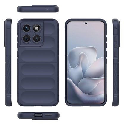 Motorola Edge 70 Fusion 5G Magic Shield TPU + Flannel Protective Phone Case Cover, Shockproof Scratch Resistant