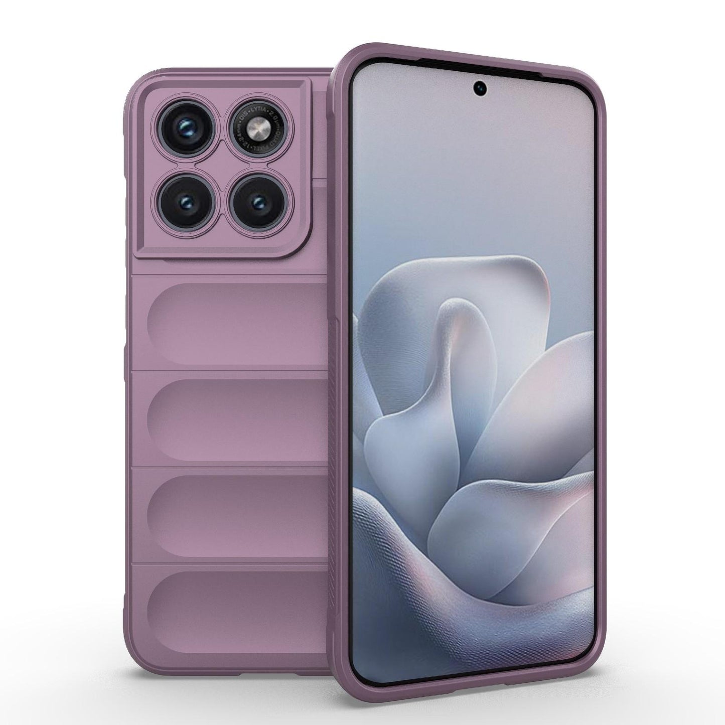 Motorola Edge 70 Fusion 5G Magic Shield TPU + Flannel Protective Phone Case Cover, Shockproof Scratch Resistant