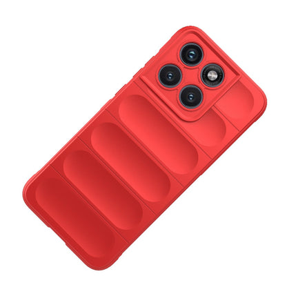 Motorola Edge 70 Fusion 5G Magic Shield TPU + Flannel Protective Phone Case Cover, Shockproof Scratch Resistant