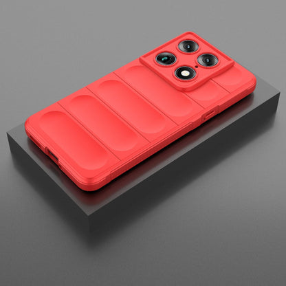 Motorola Signature 5G Magic Shield TPU + Flannel Protective Phone Case Cover, Shockproof Scratch Resistant