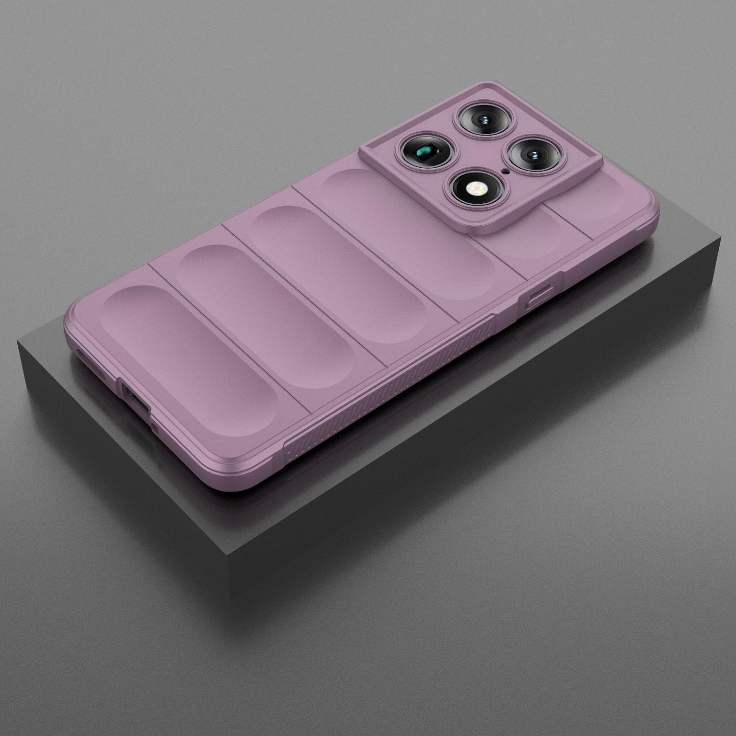 Motorola Signature 5G Magic Shield TPU + Flannel Protective Phone Case Cover, Shockproof Scratch Resistant