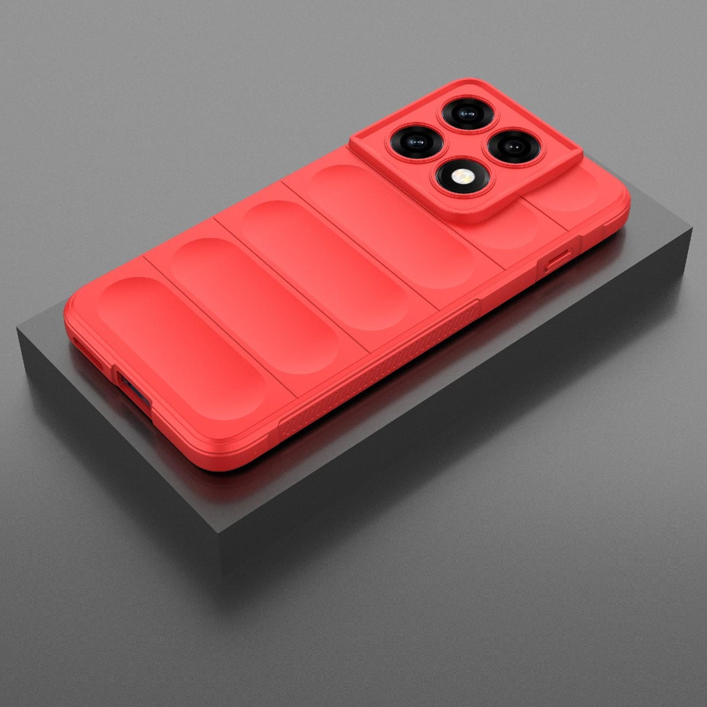 Motorola Edge 70 Pro 5G Magic Shield TPU + Flannel Protective Phone Case Cover, Shockproof Scratch Resistant