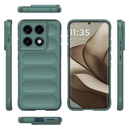 Motorola Edge 70 Pro 5G Magic Shield TPU + Flannel Protective Phone Case Cover, Shockproof Scratch Resistant