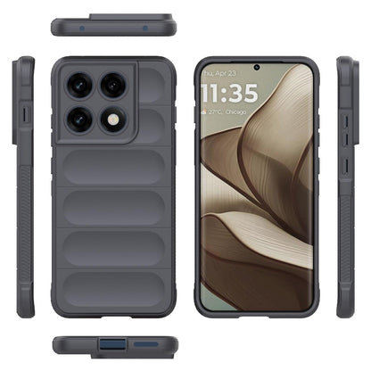 Motorola Edge 70 Pro 5G Magic Shield TPU + Flannel Protective Phone Case Cover, Shockproof Scratch Resistant