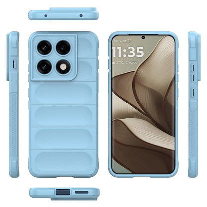 Motorola Edge 70 Pro 5G Magic Shield TPU + Flannel Protective Phone Case Cover, Shockproof Scratch Resistant