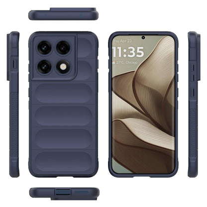 Motorola Edge 70 Pro 5G Magic Shield TPU + Flannel Protective Phone Case Cover, Shockproof Scratch Resistant
