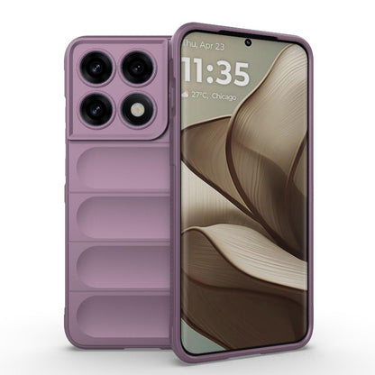 Motorola Edge 70 Pro 5G Magic Shield TPU + Flannel Protective Phone Case Cover, Shockproof Scratch Resistant