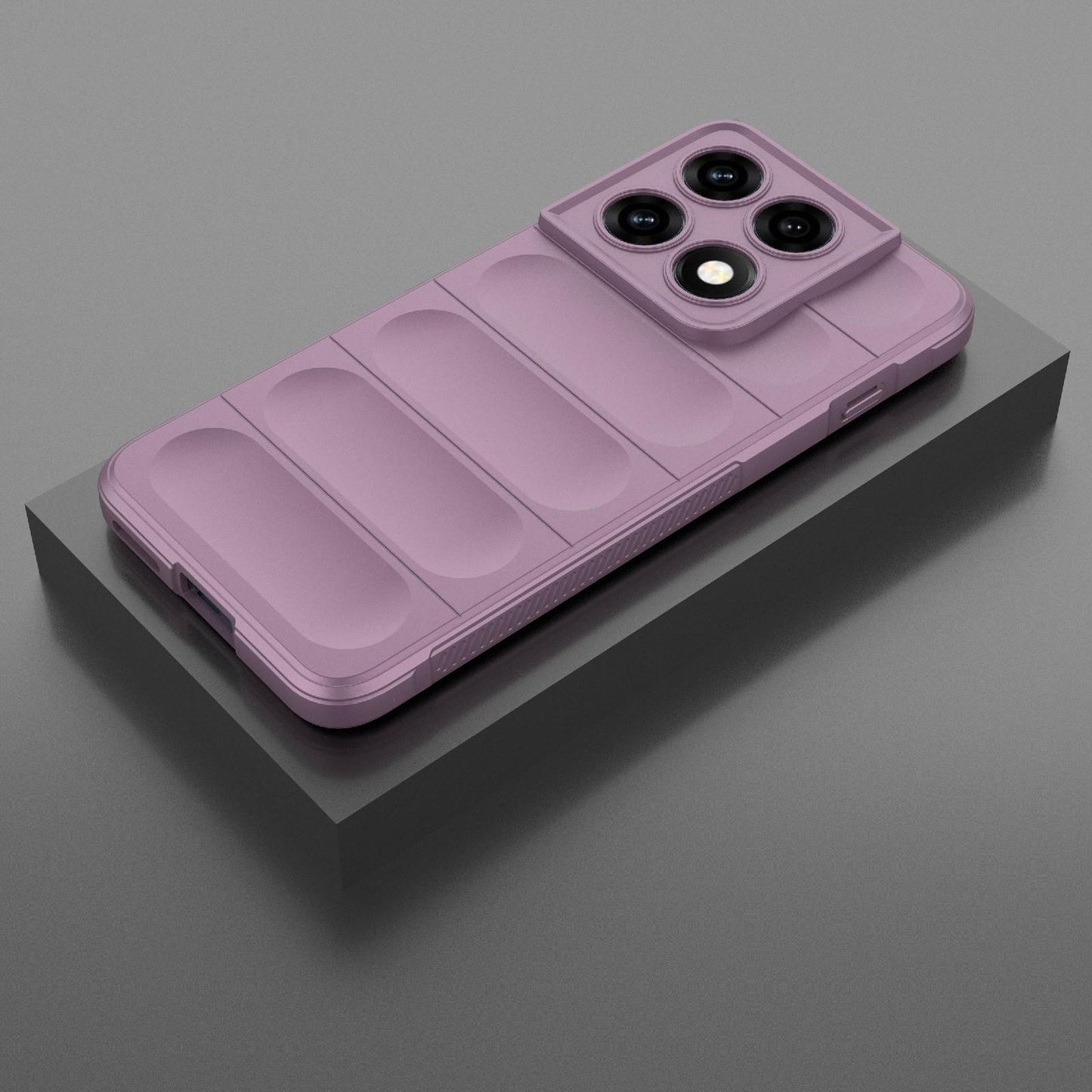 Motorola Edge 70 Pro 5G Magic Shield TPU + Flannel Protective Phone Case Cover, Shockproof Scratch Resistant