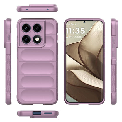 Motorola Edge 70 Pro 5G Magic Shield TPU + Flannel Protective Phone Case Cover, Shockproof Scratch Resistant
