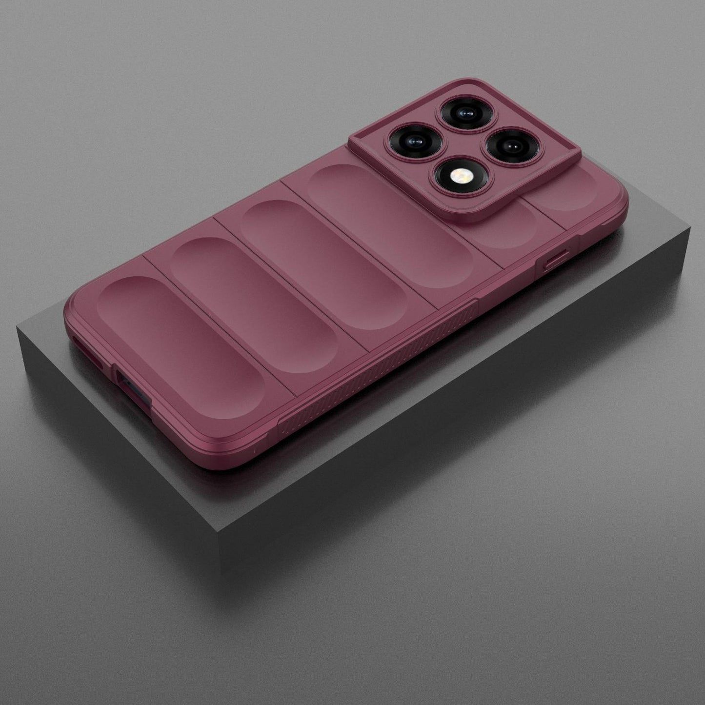 Motorola Edge 70 Pro 5G Magic Shield TPU + Flannel Protective Phone Case Cover, Shockproof Scratch Resistant