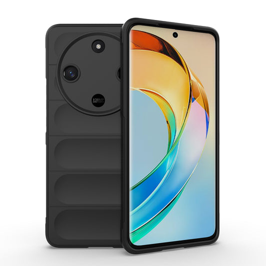 Honor X9b Magic Shield TPU + Flannel Protective Phone Case Cover, Shockproof Scratch Resistant