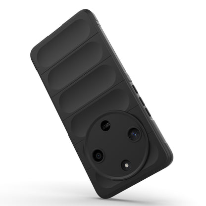 Honor X9b Magic Shield TPU + Flannel Protective Phone Case Cover, Shockproof Scratch Resistant