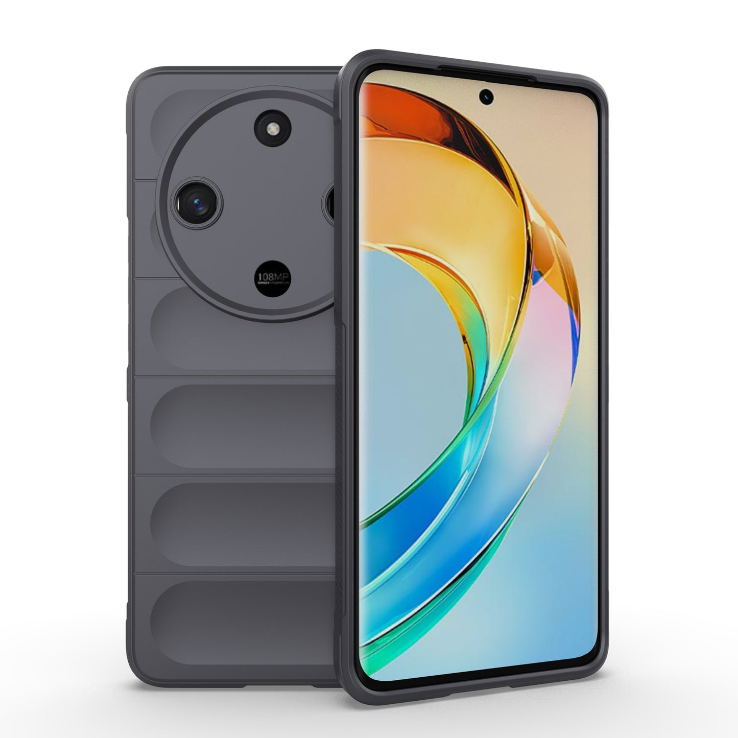 Honor X9b Magic Shield TPU + Flannel Protective Phone Case Cover, Shockproof Scratch Resistant