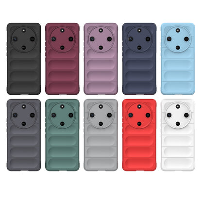 Honor X9b Magic Shield TPU + Flannel Protective Phone Case Cover, Shockproof Scratch Resistant