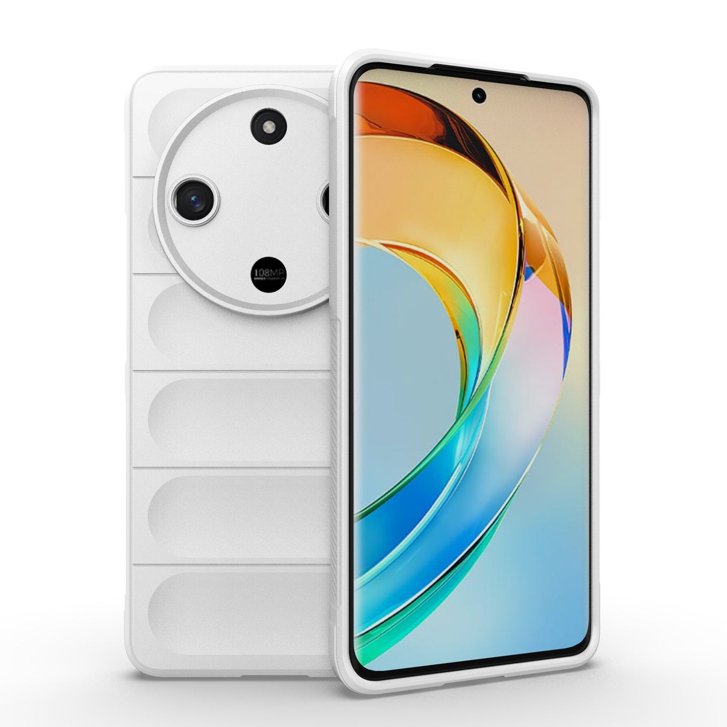 Honor X9b Magic Shield TPU + Flannel Protective Phone Case Cover, Shockproof Scratch Resistant