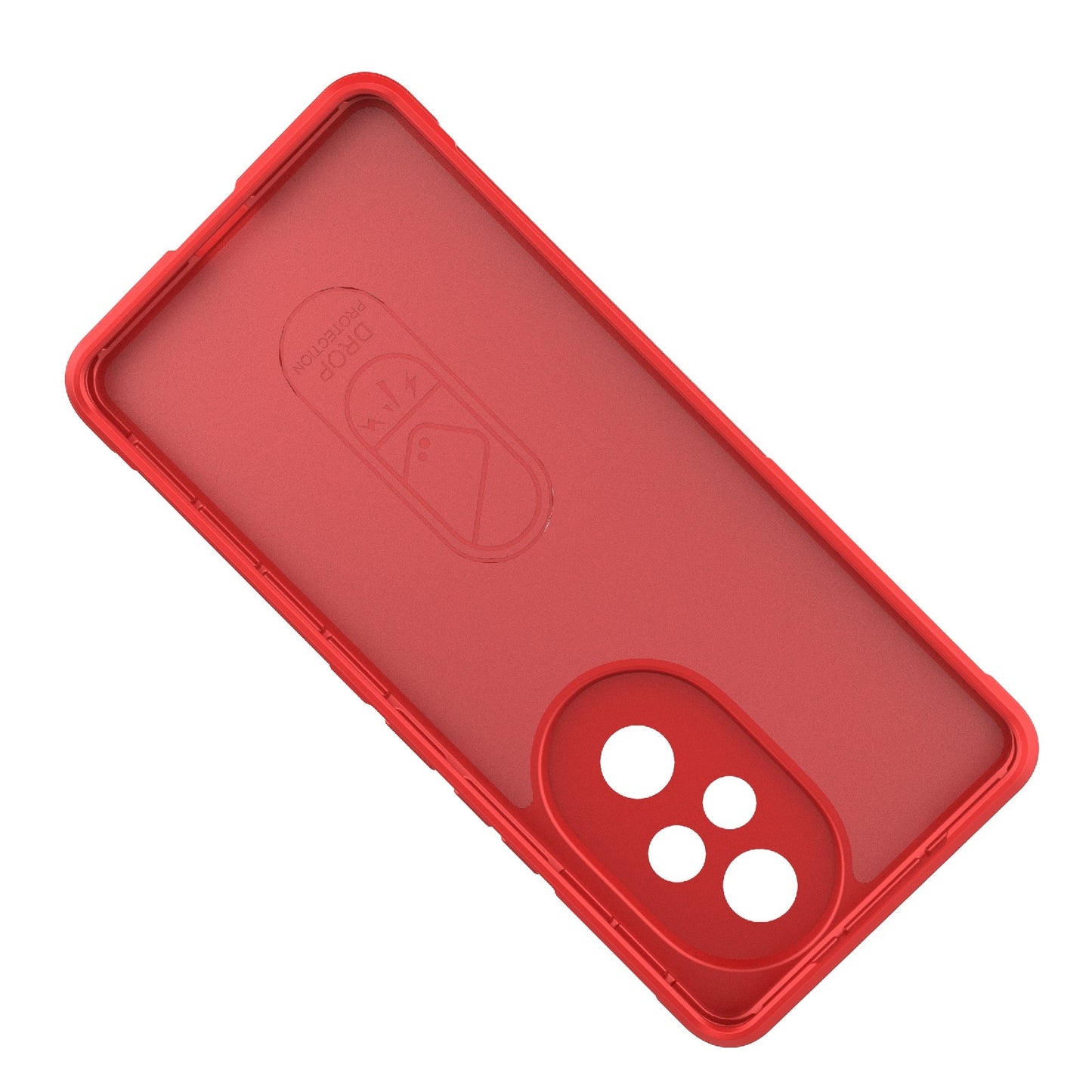 Honor 200 Pro Shock Absorbent Magic Shield TPU + Flannel Phone Case, Featuring Ridged Drop Protection, Bright Colours & Easy Access