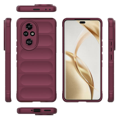 Honor 200 Pro Shock Absorbent Magic Shield TPU + Flannel Phone Case, Featuring Ridged Drop Protection, Bright Colours & Easy Access