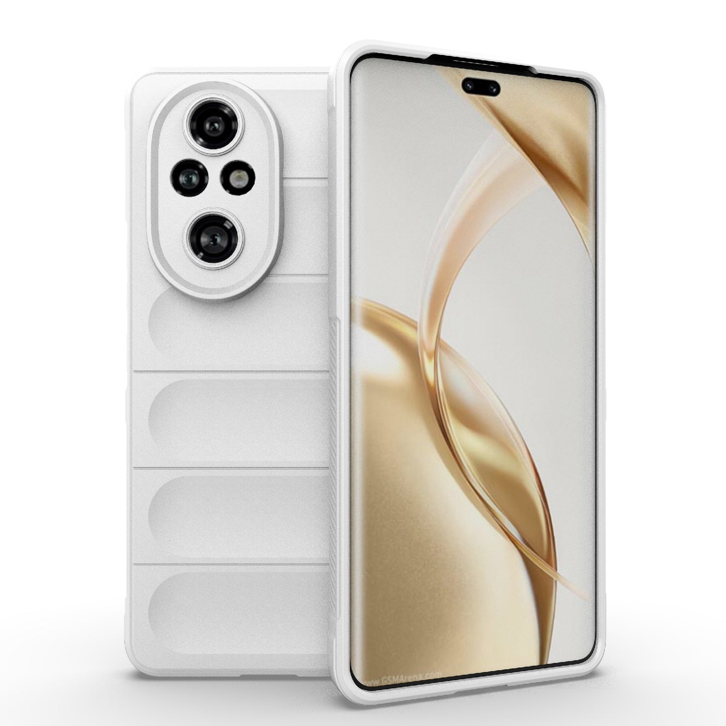 Honor 200 Pro Shock Absorbent Magic Shield TPU + Flannel Phone Case, Featuring Ridged Drop Protection, Bright Colours & Easy Access