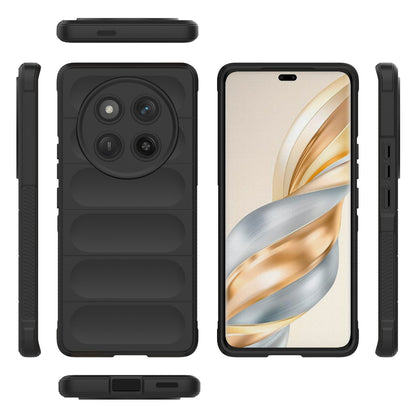 Honor X60 Pro 5G Magic Shield TPU + Flannel Protective Phone Case Cover, Shockproof Scratch Resistant