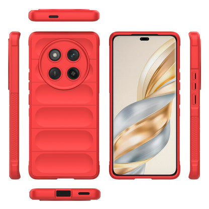 Honor X60 Pro 5G Magic Shield TPU + Flannel Protective Phone Case Cover, Shockproof Scratch Resistant