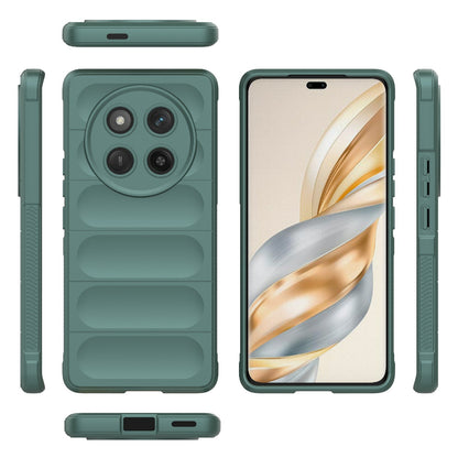 Honor X60 Pro 5G Magic Shield TPU + Flannel Protective Phone Case Cover, Shockproof Scratch Resistant