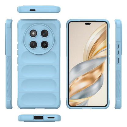 Honor X60 Pro 5G Magic Shield TPU + Flannel Protective Phone Case Cover, Shockproof Scratch Resistant