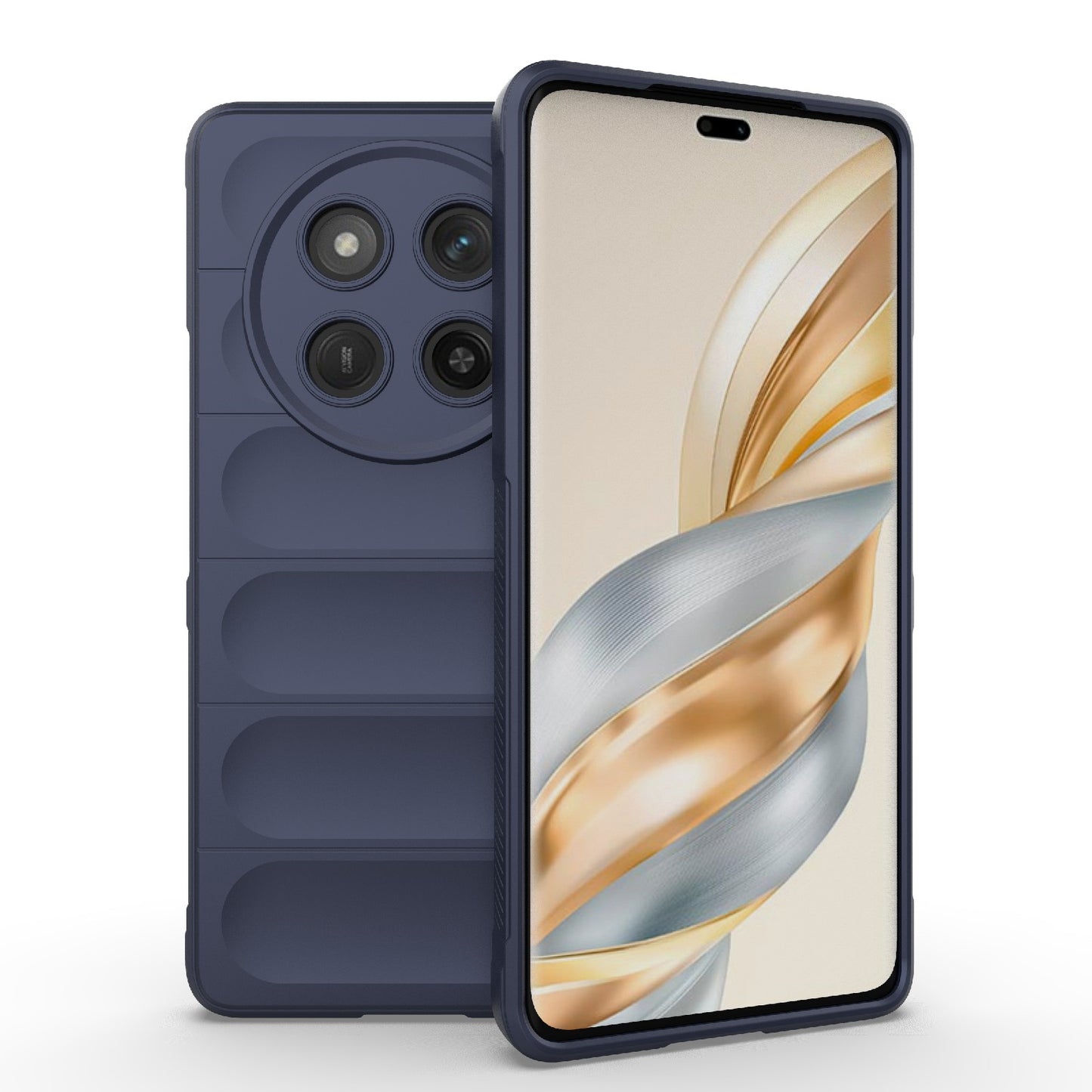 Honor X60 Pro 5G Magic Shield TPU + Flannel Protective Phone Case Cover, Shockproof Scratch Resistant