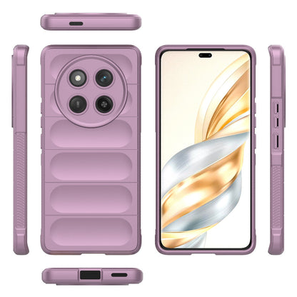 Honor X60 Pro 5G Magic Shield TPU + Flannel Protective Phone Case Cover, Shockproof Scratch Resistant