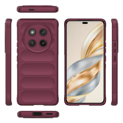 Honor X60 Pro 5G Magic Shield TPU + Flannel Protective Phone Case Cover, Shockproof Scratch Resistant