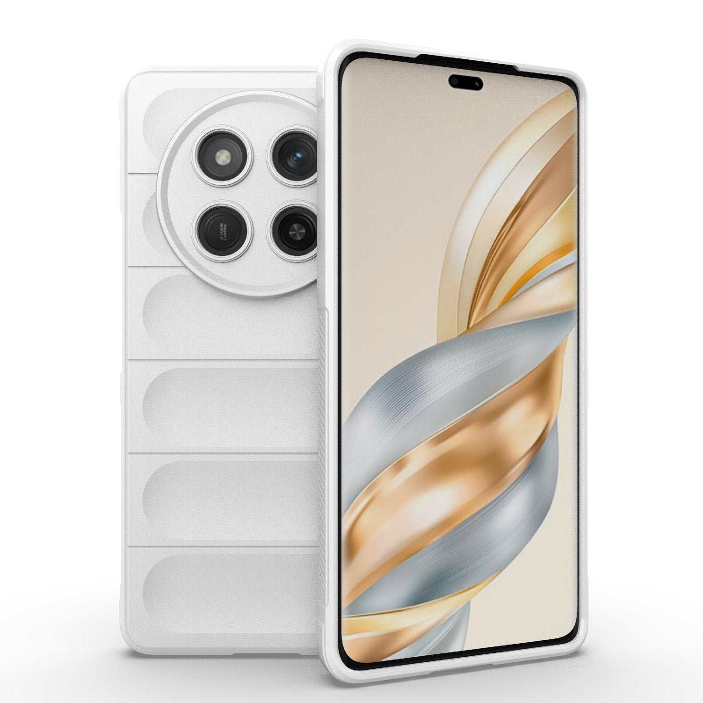Honor X60 Pro 5G Magic Shield TPU + Flannel Protective Phone Case Cover, Shockproof Scratch Resistant