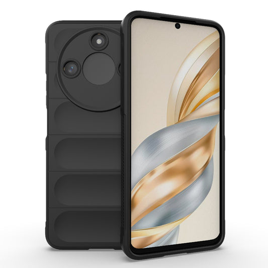 Honor X60 5G Magic Shield TPU + Flannel Protective Phone Case Cover, Shockproof Scratch Resistant