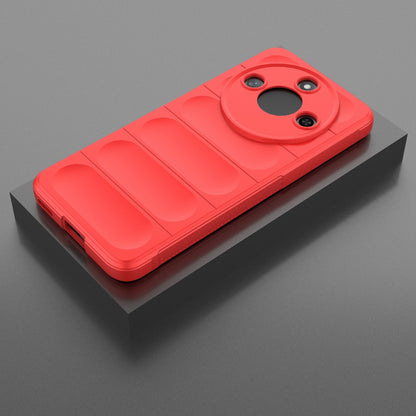 Honor X60 5G Magic Shield TPU + Flannel Protective Phone Case Cover, Shockproof Scratch Resistant
