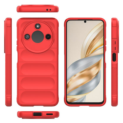 Honor X60 5G Magic Shield TPU + Flannel Protective Phone Case Cover, Shockproof Scratch Resistant