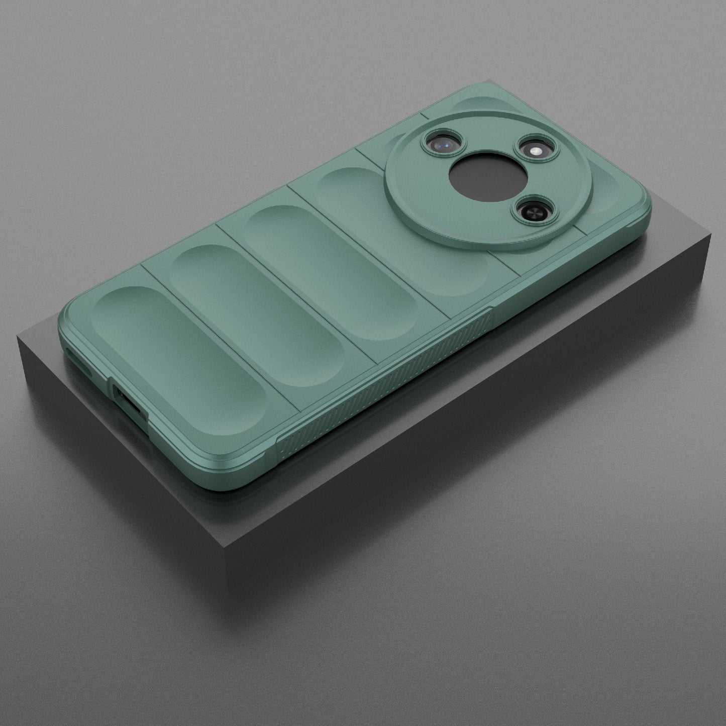 Honor X60 5G Magic Shield TPU + Flannel Protective Phone Case Cover, Shockproof Scratch Resistant