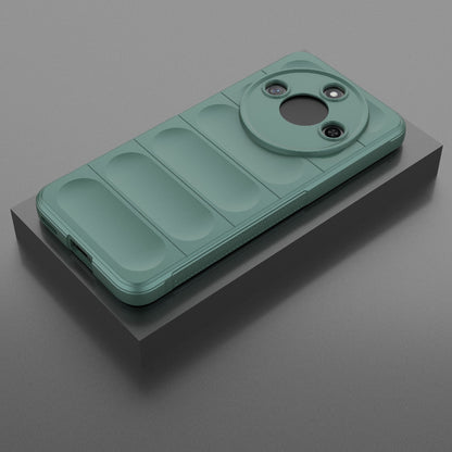 Honor X60 5G Magic Shield TPU + Flannel Protective Phone Case Cover, Shockproof Scratch Resistant