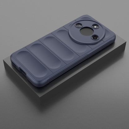 Honor X60 5G Magic Shield TPU + Flannel Protective Phone Case Cover, Shockproof Scratch Resistant