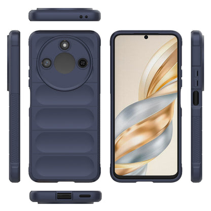 Honor X60 5G Magic Shield TPU + Flannel Protective Phone Case Cover, Shockproof Scratch Resistant