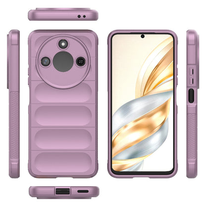 Honor X60 5G Magic Shield TPU + Flannel Protective Phone Case Cover, Shockproof Scratch Resistant