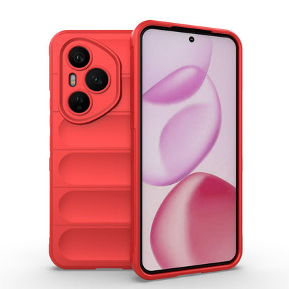 Honor 400 Pro 5G 160.8mm Magic Shield TPU + Flannel Protective Phone Case Cover, Shockproof Scratch Resistant