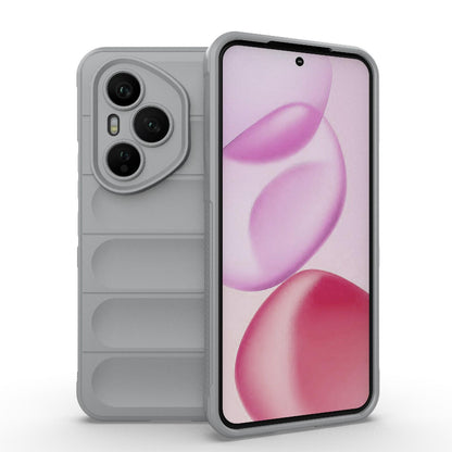 Honor 400 Pro 5G 160.8mm Magic Shield TPU + Flannel Protective Phone Case Cover, Shockproof Scratch Resistant