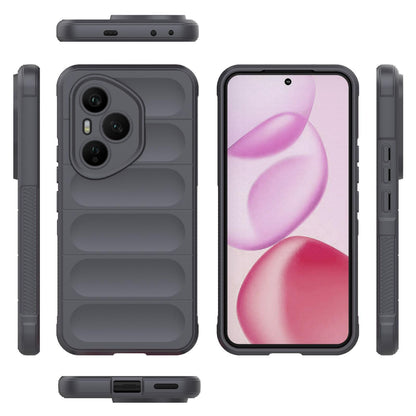 Honor 400 Pro 5G 160.8mm Magic Shield TPU + Flannel Protective Phone Case Cover, Shockproof Scratch Resistant