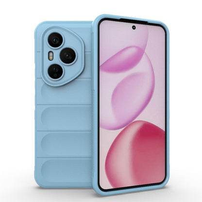 Honor 400 Pro 5G 160.8mm Magic Shield TPU + Flannel Protective Phone Case Cover, Shockproof Scratch Resistant