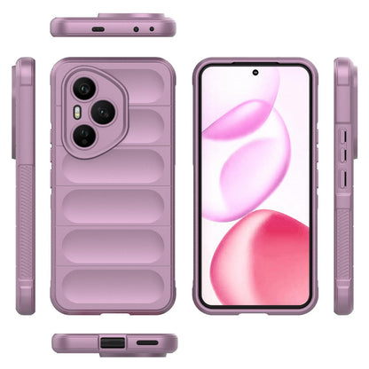 Honor 400 Pro 5G 160.8mm Magic Shield TPU + Flannel Protective Phone Case Cover, Shockproof Scratch Resistant
